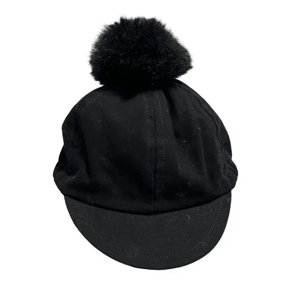 George Hats Black Baby/Toddler Pom Hat